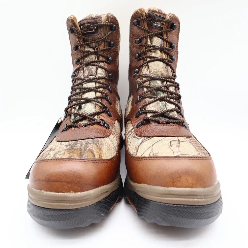 Rocky ErgoTuff Hunting Boots Mens 10.5M Camo Waterproof Insulated NIB